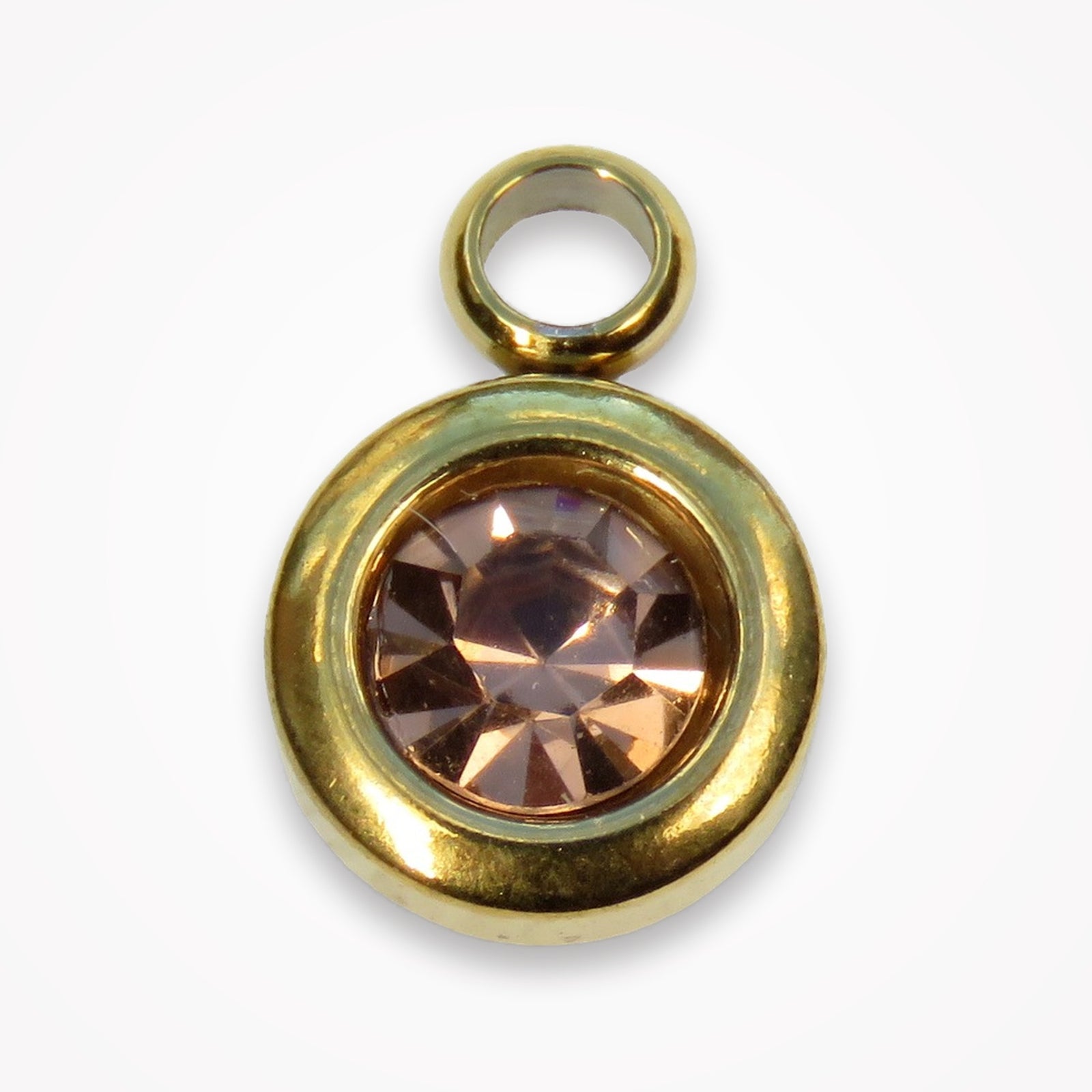 Birthstone Charm — November — Citrine