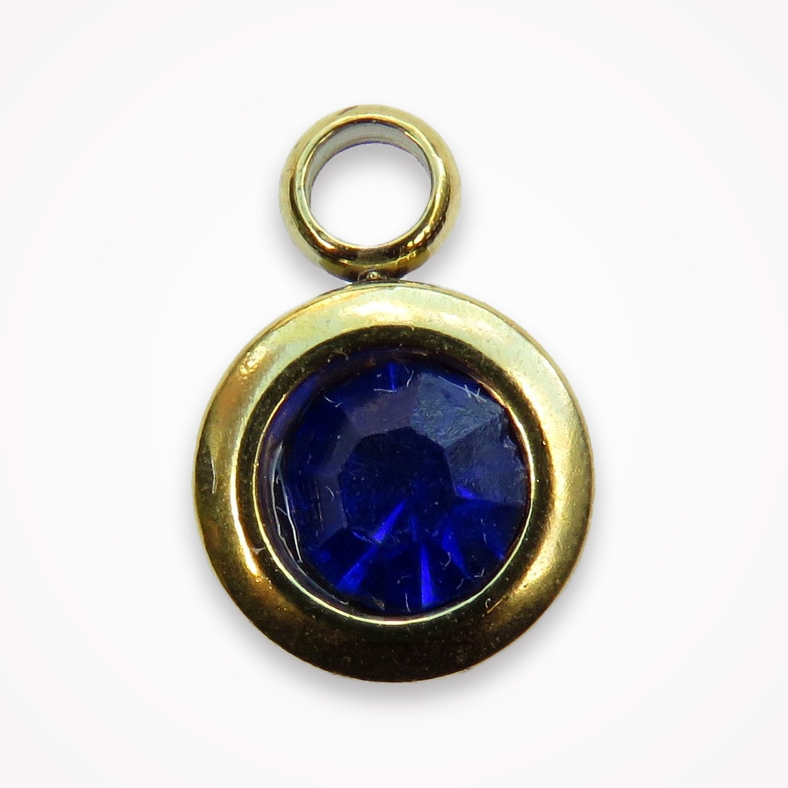 Birthstone Charm — September — Sapphire