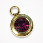 Birthstone Charm — February — Amethyst