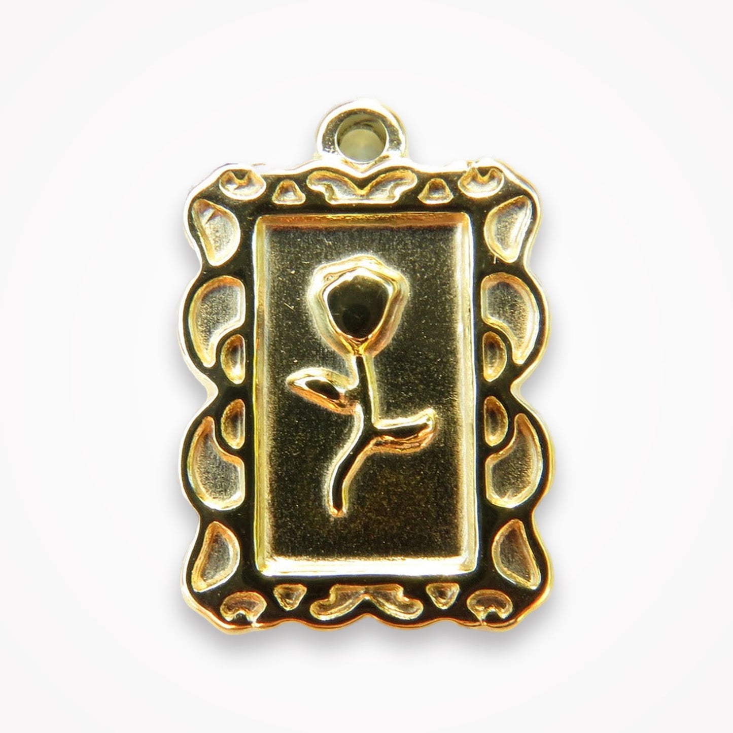 Rose Frame Charm