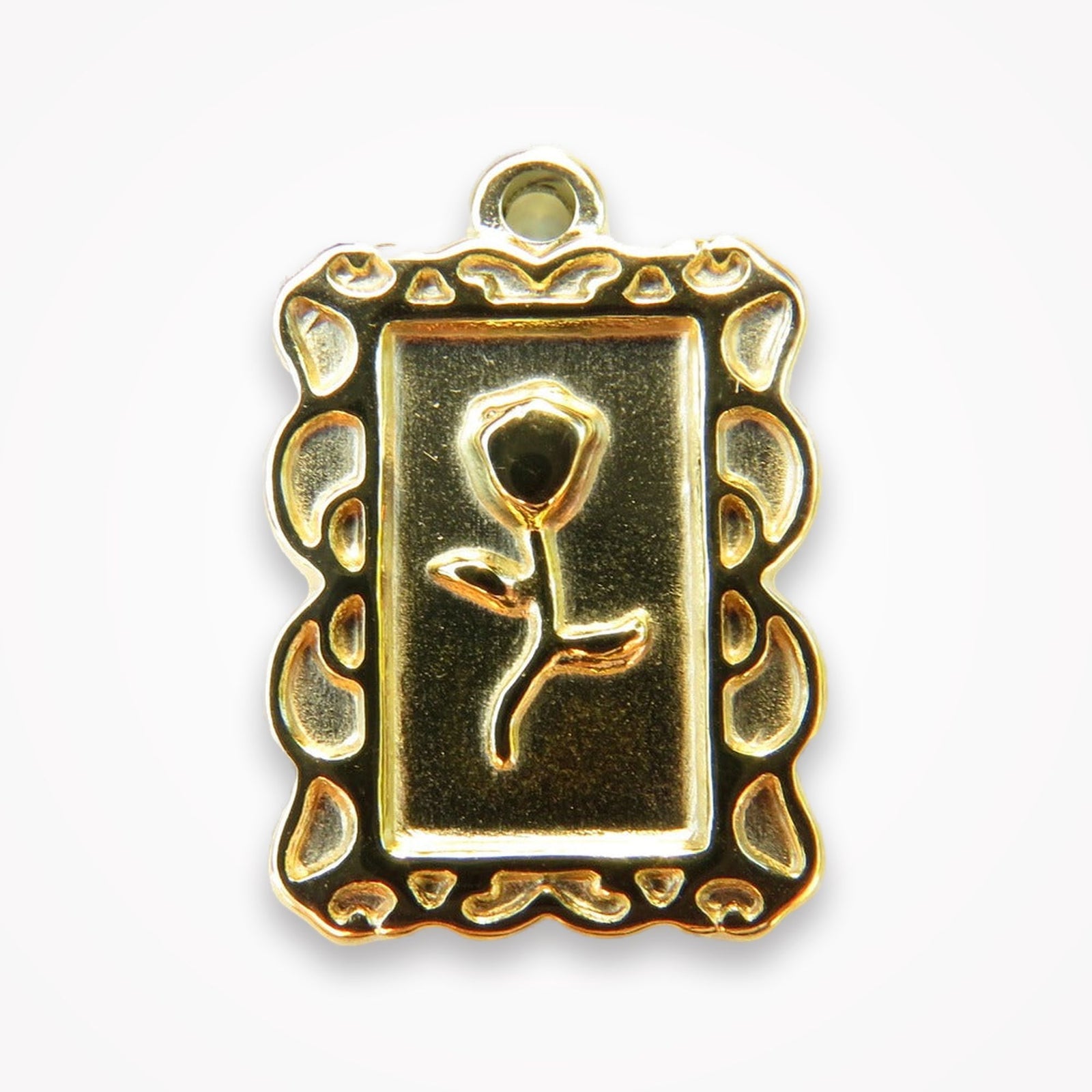 Rose Frame Charm
