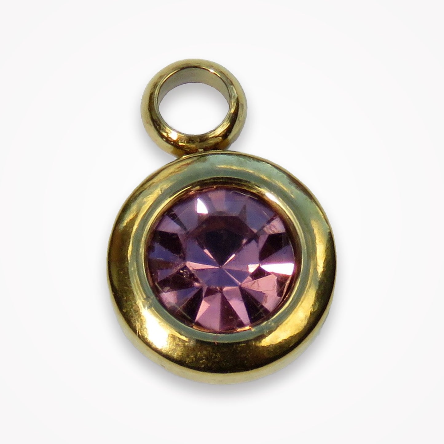 Birthstone Charm — October — Tourmaline