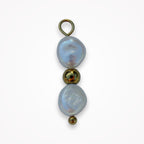 Double Freshwater Pearl Charm