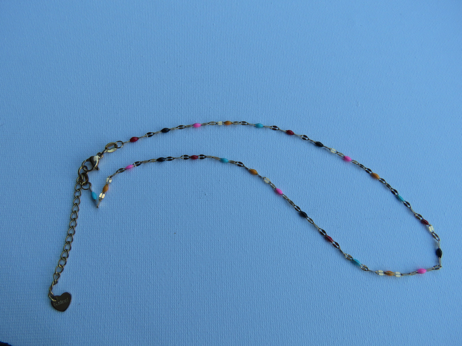 Rainbow Lip Chain