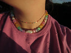 Rainbow Lip Chain