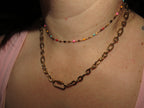 Chunky Oval 3 loop chain base
