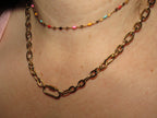 Chunky Oval 3 loop chain base