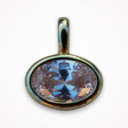 Oval bezel pendant