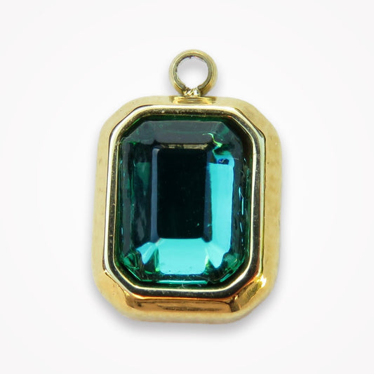 Emerald Gem Charm